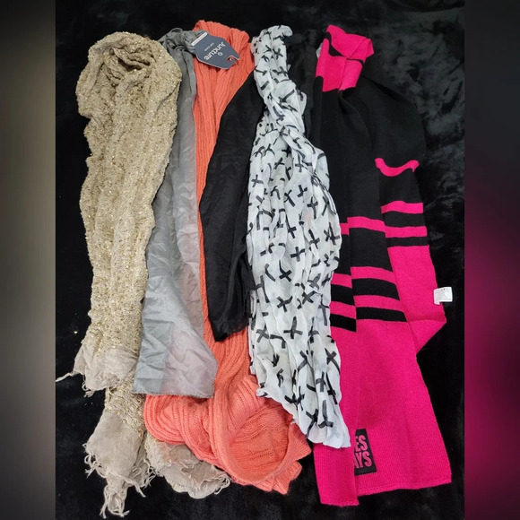 6 Various Scarves - Picture 1 of 1
